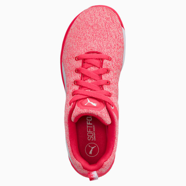 Flex XT Knit Women's Training Shoes, Paradise Pink-Puma White, extralarge-IND