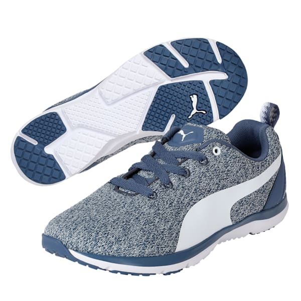 Flex XT Knit Women's Training Shoes, Blue Indigo-Puma White, extralarge-IND