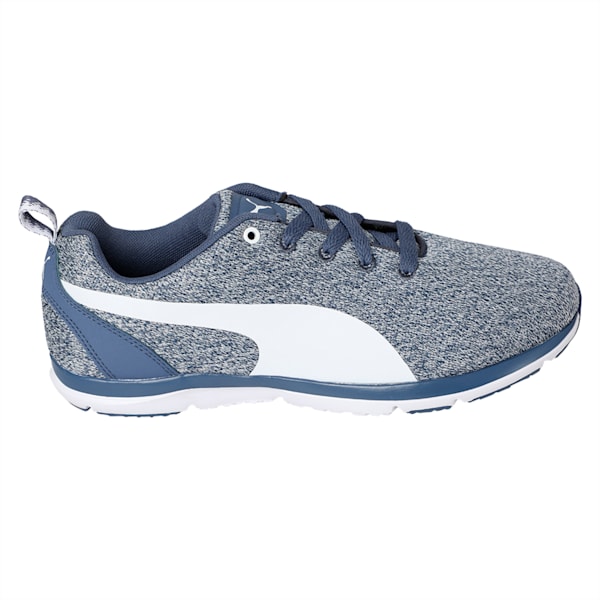 Flex XT Knit Women's Training Shoes, Blue Indigo-Puma White, extralarge-IND