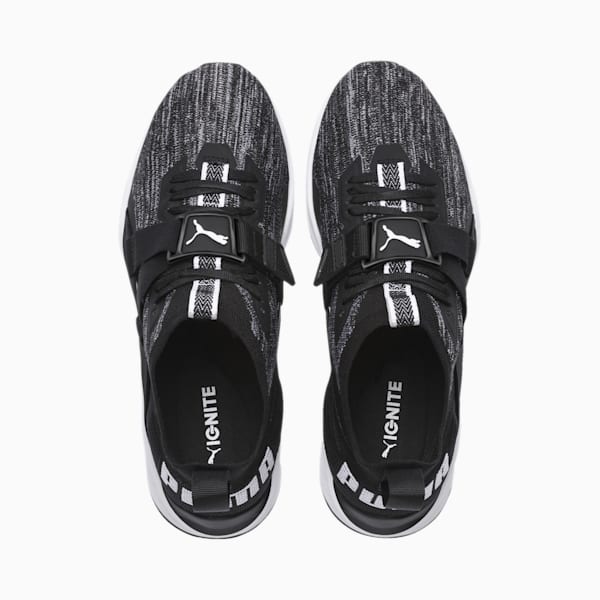 IGNITE evoKNIT 2 Lo Men's Shoes, Black-White-QUIETSHADE, extralarge