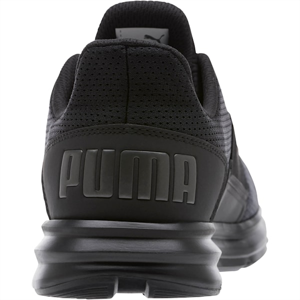 Enzo Street Men's Running Shoes, Puma Black-Iron Gate-Puma Aged Silver, extralarge