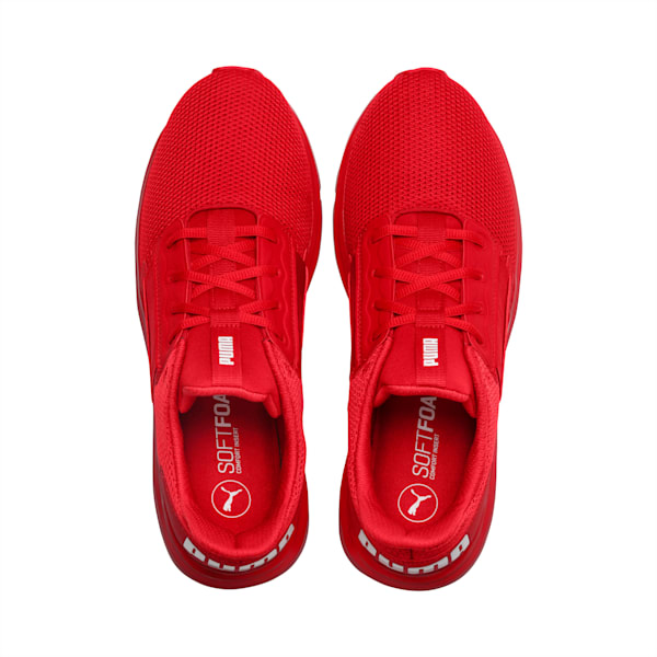 Enzo Street Men's Running Shoes, Ribbon Red-High Risk Red-Puma White, extralarge