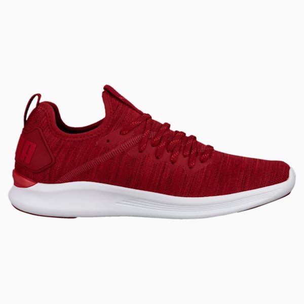 IGNITE Flash evoKNIT Men's Training Shoes, Red Dahlia-High Risk Red-Puma White, extralarge