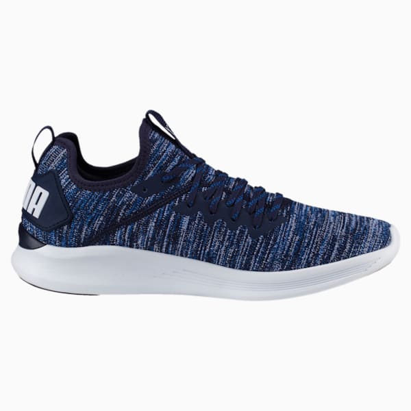 Ignite Flash evoKNIT Men's Training Shoes, Peacoat-Turkish Sea-Puma White, extralarge-IND