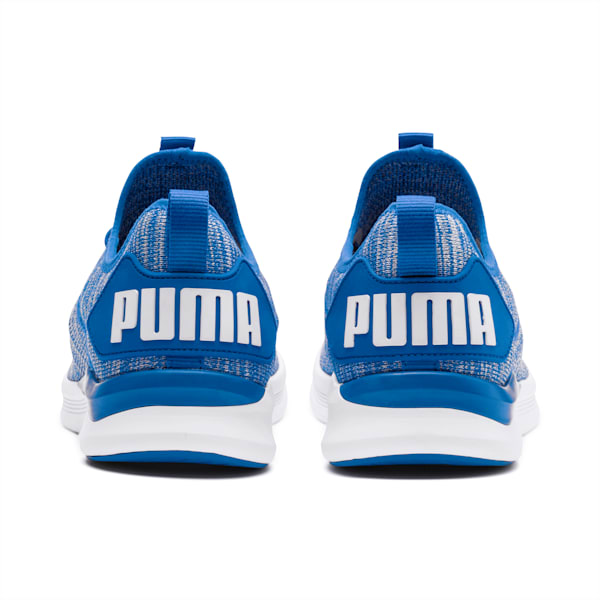 IGNITE Flash evoKNIT Men's Training Shoes, Strong Blue-Puma White, extralarge