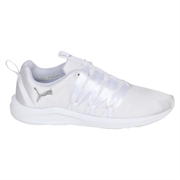 Prowl Alt Satin Women's Training Shoes, Puma White, extralarge-IND