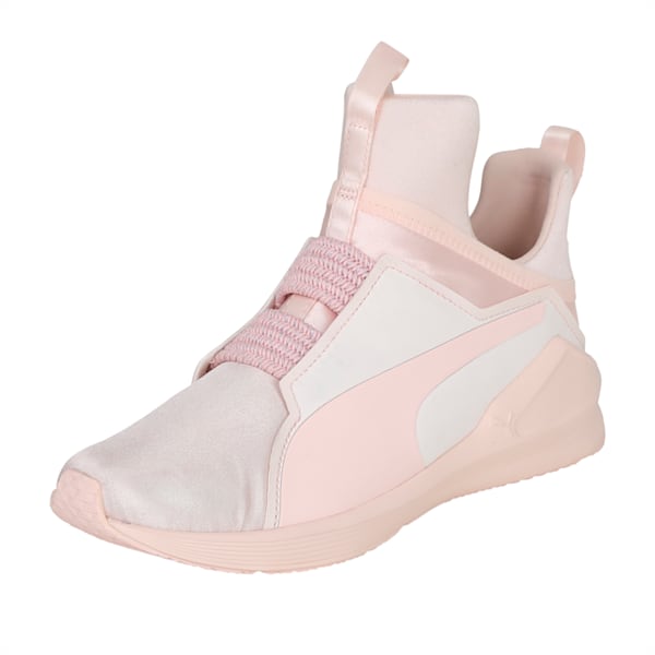 Fierce Satin En Pointe Women's Training Shoes, Pearl, extralarge-IND