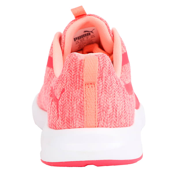 Prowl Shimmer Women's Training Shoes, Soft Fluo Peach-Puma White, extralarge-IND