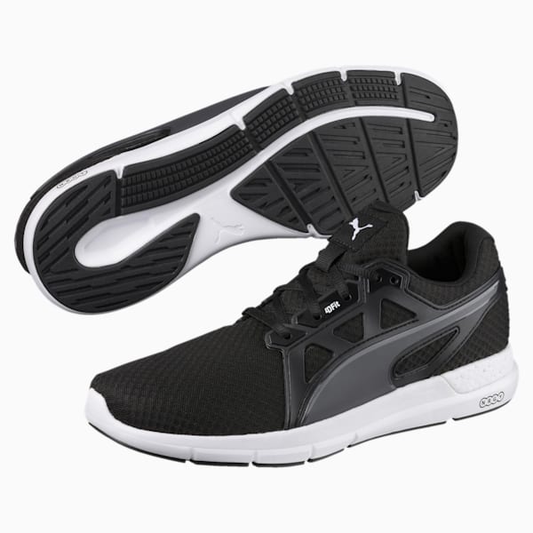 NRGY Dynamo Running Shoes, Puma Black-Asphalt, extralarge