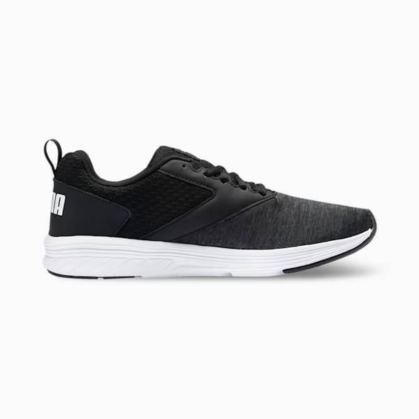 NRGY Comet Running Shoes, Puma Black-Puma White, extralarge-IND