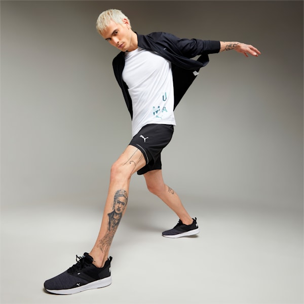 NRGY Comet Running Shoes, Puma Black-Puma White, extralarge-IND