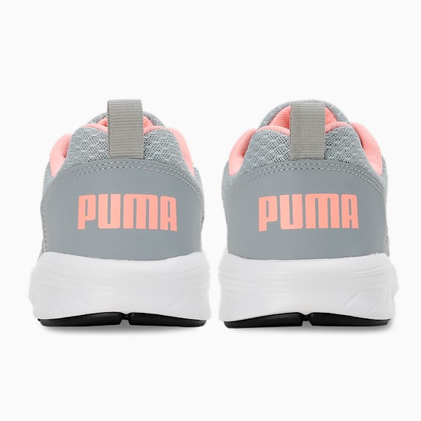NRGY Comet Running Shoes, Quarry-Soft Fluo Peach, extralarge-IND