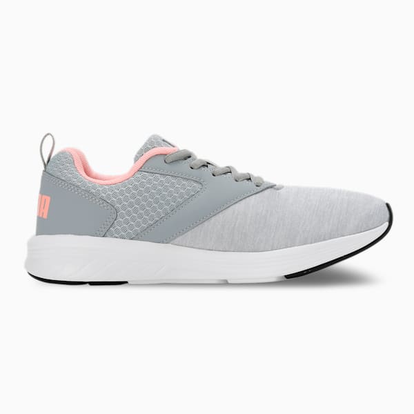 NRGY Comet Running Shoes, Quarry-Soft Fluo Peach, extralarge-IND