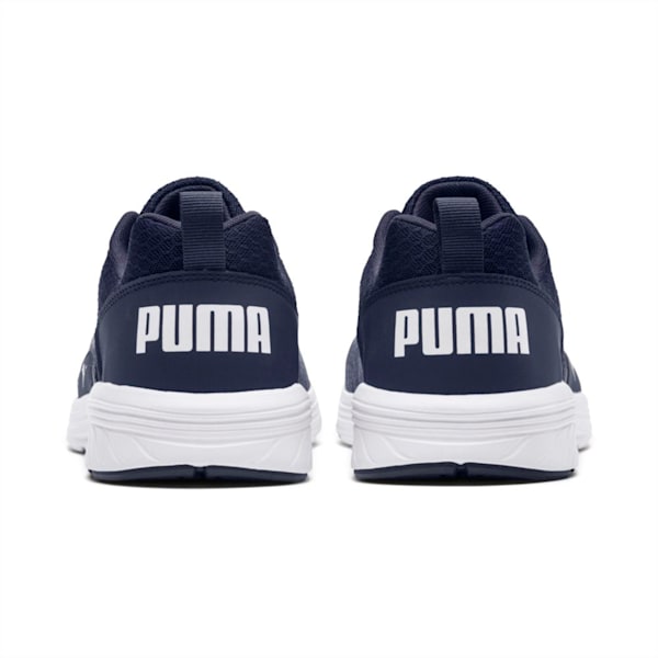 NRGY Comet Unisex Running Shoes, Peacoat-Puma White, extralarge-IND