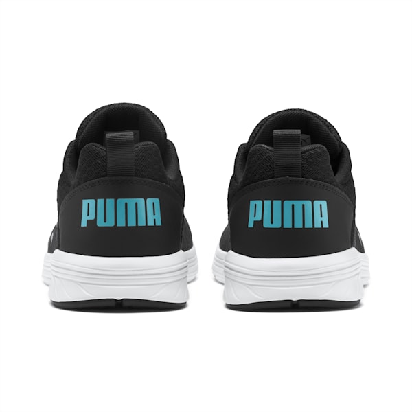 NRGY Comet Unisex Running Shoes, Puma Black-Milky Blue, extralarge-AUS