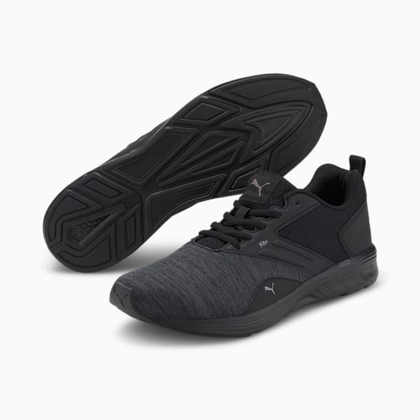 NRGY Comet Running Shoes, Puma Black-Ultra Gray-Dark Shadow, extralarge-IND