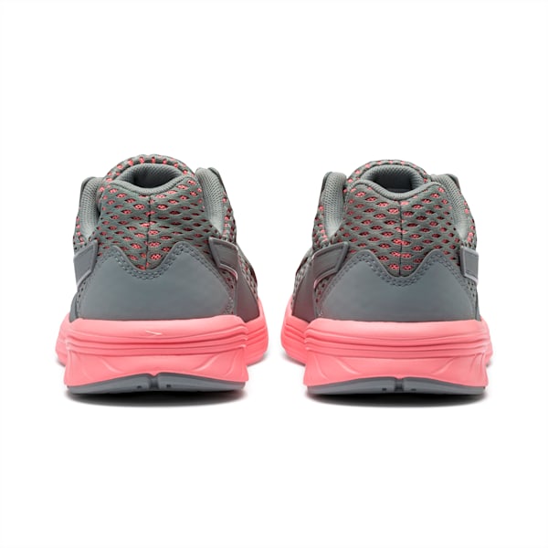 NRGY Driver Running Shoes, Quarry-Soft Fluo Peach, extralarge-IND