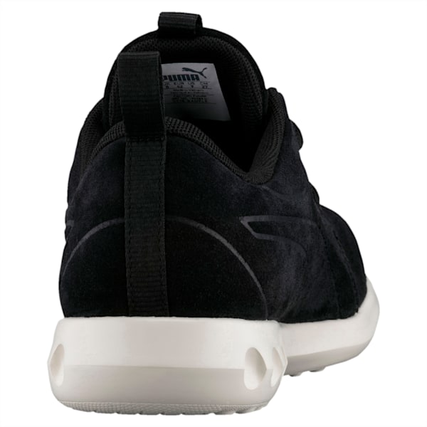 Carson 2 Moulded Suede Shoes, Puma Black-Whisper White, extralarge-IND