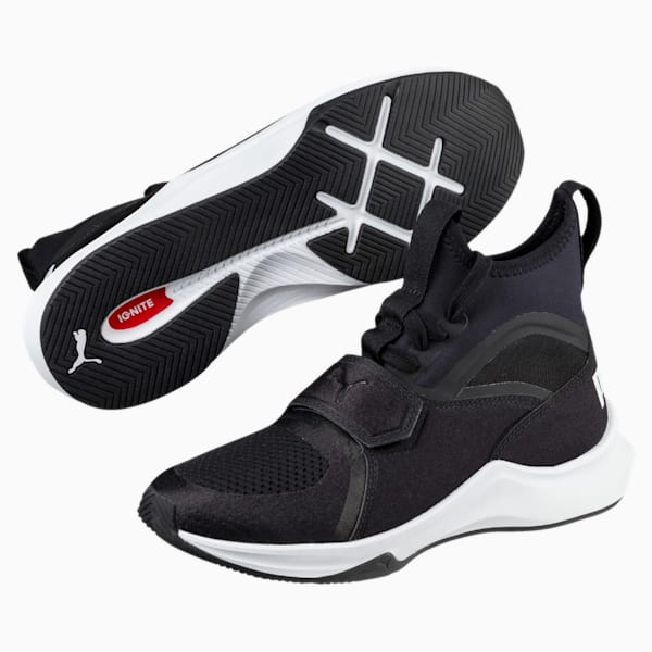 Phenom Sneakers JR, Puma Black-Puma White, extralarge