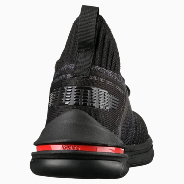 IGNITE Limitless evoKNIT Sneakers JR, Puma Black-Puma Black-Asphalt, extralarge