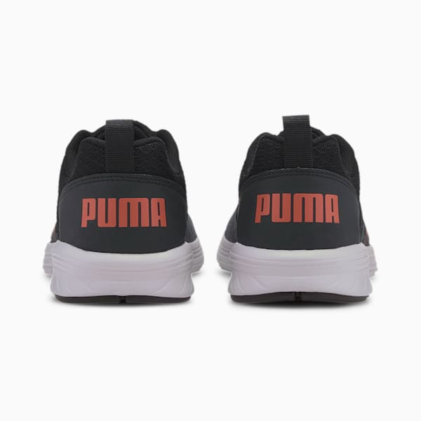 NRGY Comet Youth Running Shoes, Puma Black-Paprika-Puma White, extralarge-IND