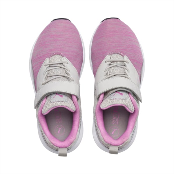 NRGY Comet Kid's Running Shoes, Gray Violet-Orchid, extralarge-IND