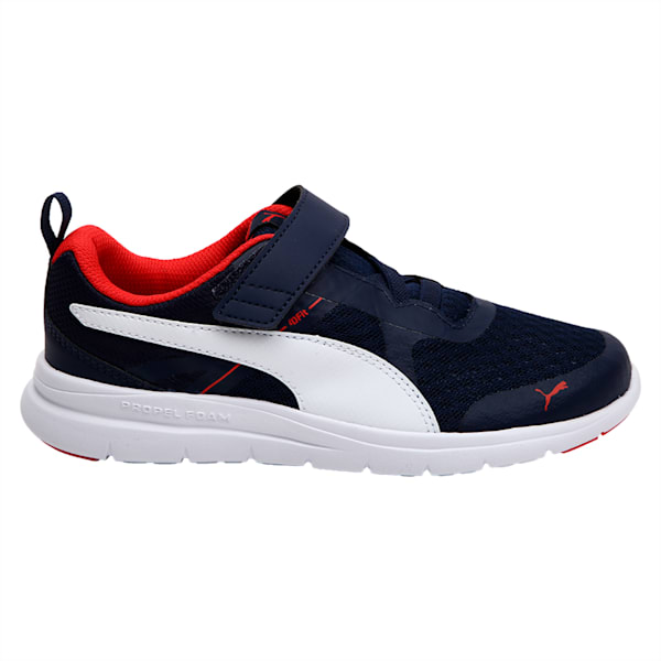 PUMA Flex Essential Kids' Shoes, Peacoat-Puma White, extralarge-IND