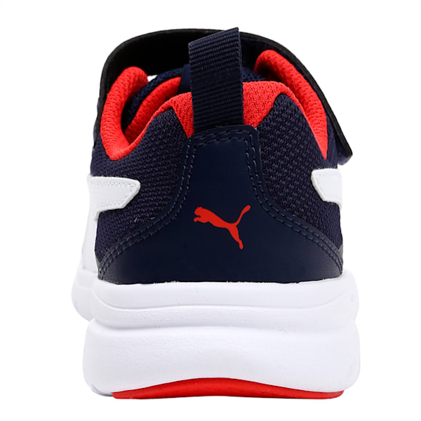 PUMA Flex Essential Kids' Shoes, Peacoat-Puma White, extralarge-IND