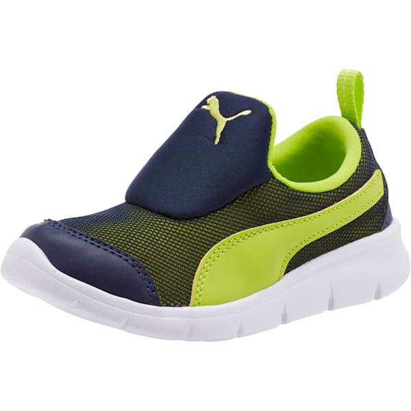 Bao 3 Mesh Breathe Little Kids' Sandals, Peacoat-Limepunch, extralarge