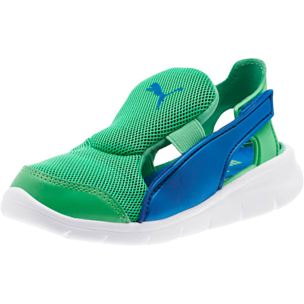 Bao 3 Open Little Kids' Shoes, Surf The Web-Irish Green