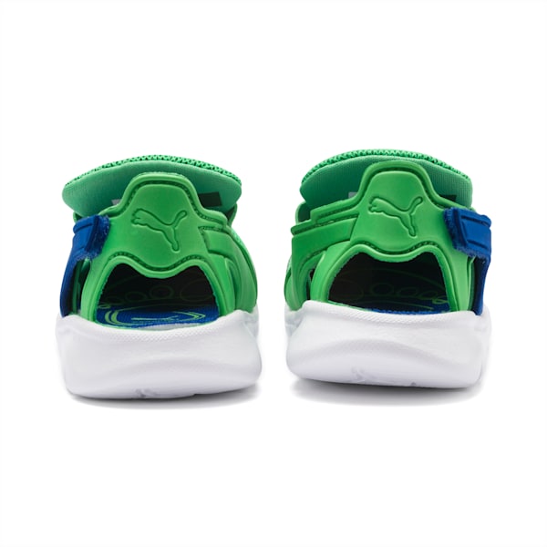 PUMA Bao 3 Open Toddler Shoes, Surf The Web-Irish Green, extralarge