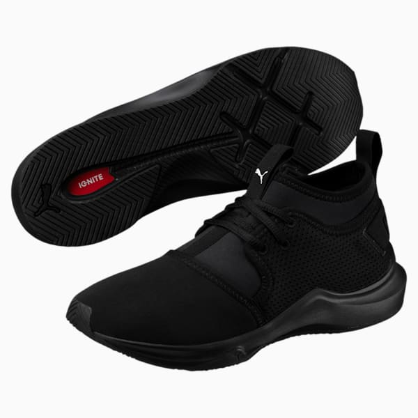 Phenom Lo Women's Training Shoes, Puma Black, extralarge-IND