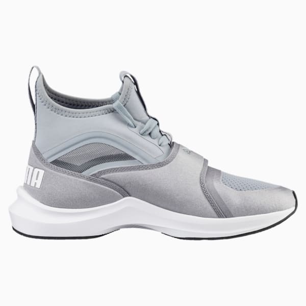Phenom Women's Training Shoes, Quarry-Puma White, extralarge-IND