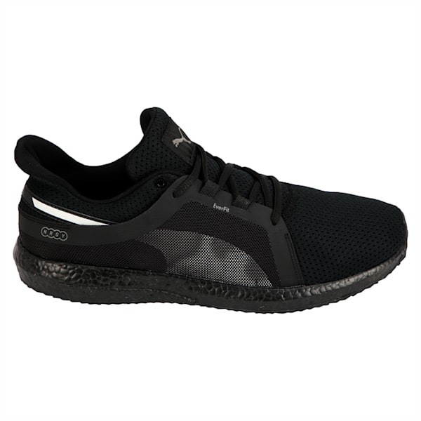 Mega NRGY Turbo 2 Men's Shoes, Puma Black-Puma White-Castor Gray, extralarge-IND