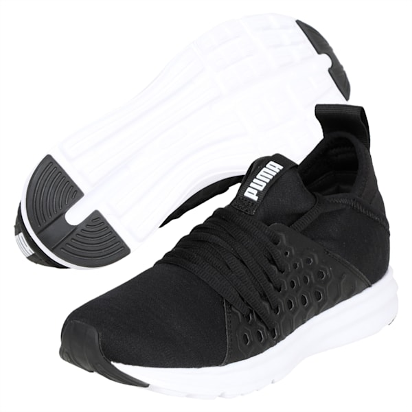 Enzo NETFIT Mid Women's Shoes, Black-Quarry-White, extralarge-IND