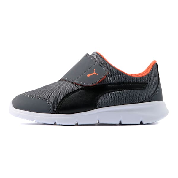 Bao 3 AC Little Kids' Shoes, Iron Gate-Puma Black-Firecracker, extralarge