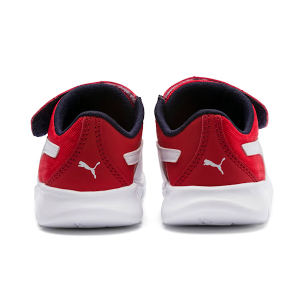 PUMA Bao 3 AC Toddler Shoes, High Risk Red-Puma White-Peacoat, extralarge