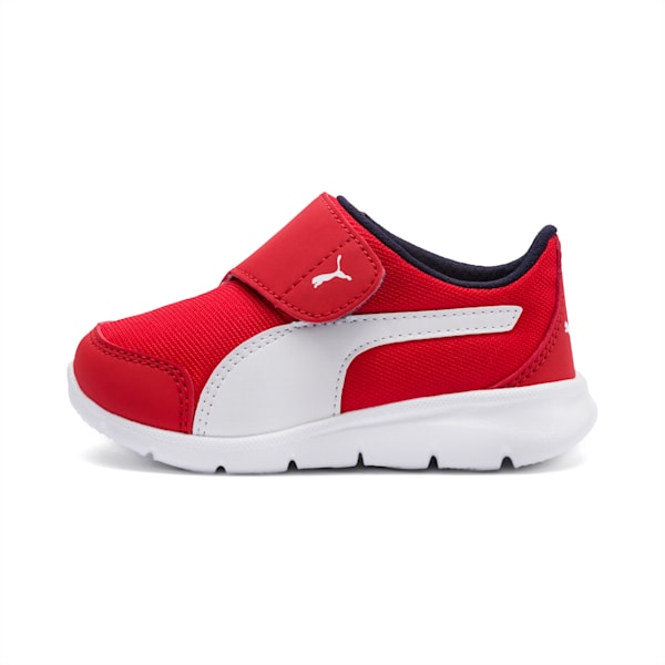 PUMA Bao 3 AC Toddler Shoes, High Risk Red-Puma White-Peacoat, extralarge