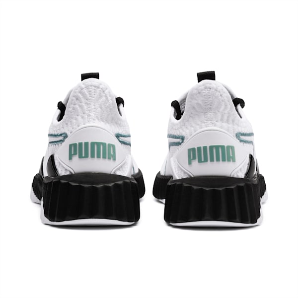 Puma defy trainers in white discount