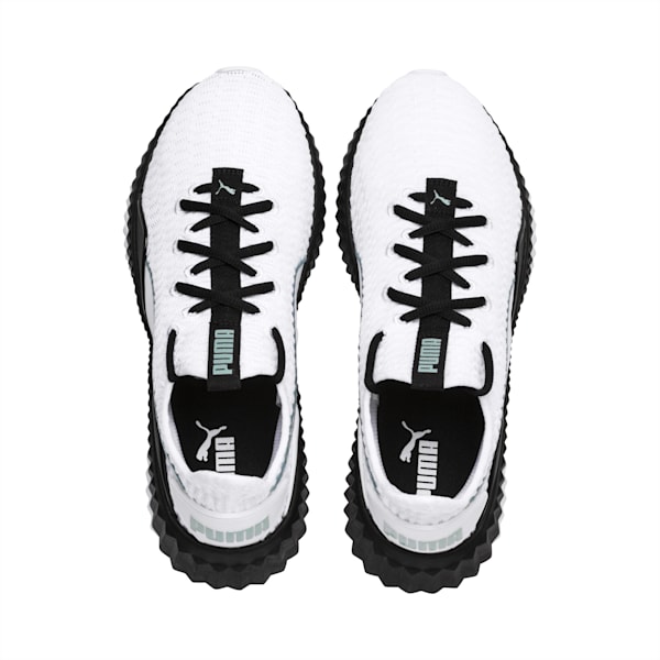 Defy Women's Training Shoes, Puma White-Puma Black, extralarge