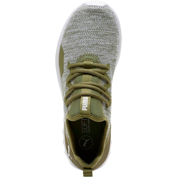 Carson 2 X Knit Men's Running Shoes, Olivine-Puma White, extralarge