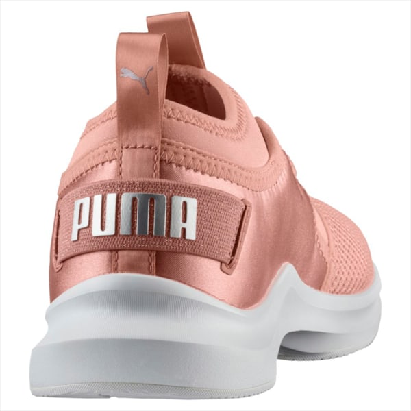 Phenom Satin Lo En Pointe Women's Training Shoes, Peach Beige-Puma White, extralarge-IND