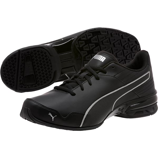Super Levitate Men’s Running Shoes, Puma Black-Puma Aged Silver, extralarge