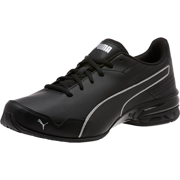 Super Levitate Men’s Running Shoes, Puma Black-Puma Aged Silver, extralarge