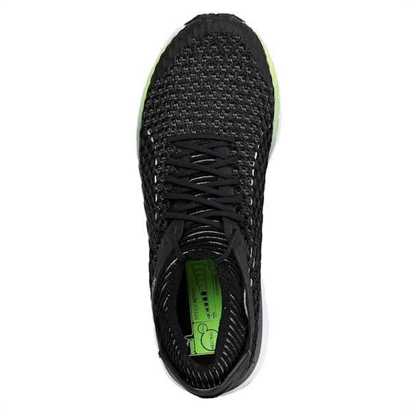 Speed IGNITE NETFIT 2 Men's Running Shoes, Puma Black-QUIET SHADE-Puma White, extralarge-IND