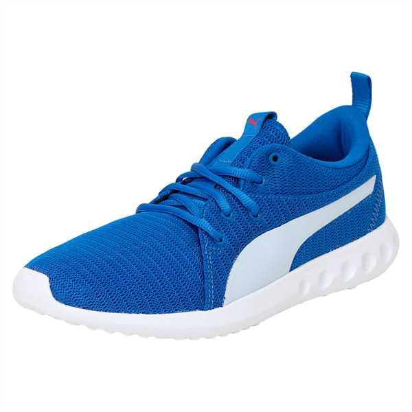 Carson 2 IDP Running Shoes, Lapis Blue-Puma White, extralarge-IND