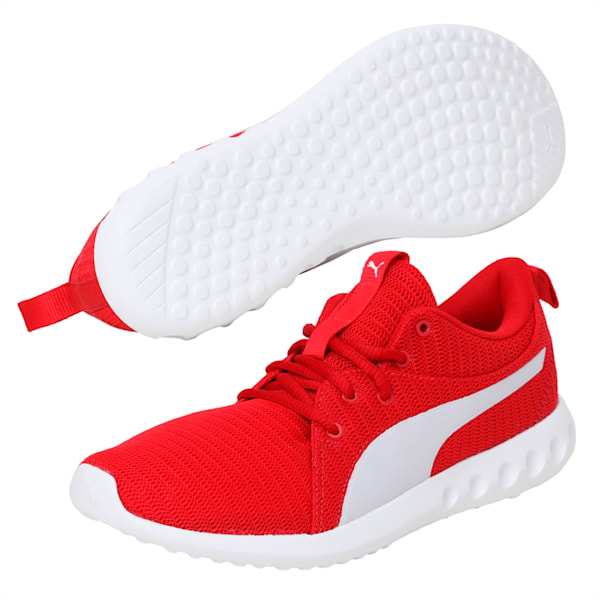 Carson 2 IDP Running Shoes, Toreador-Puma White, extralarge-IND