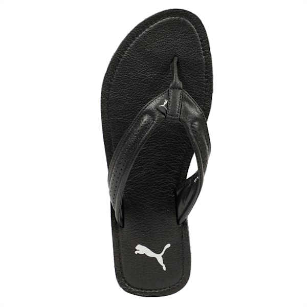 Java 2 Men's Flip Flops, Puma Black-Puma Black, extralarge-IND