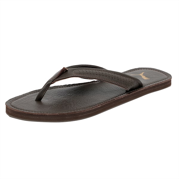 Java 2 Men's Flip Flops, Puma Black-Puma Black, extralarge-IND