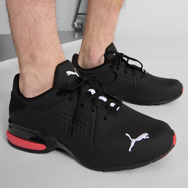 Viz Runner Men’s Training Shoes, Puma Black-Puma White, extralarge